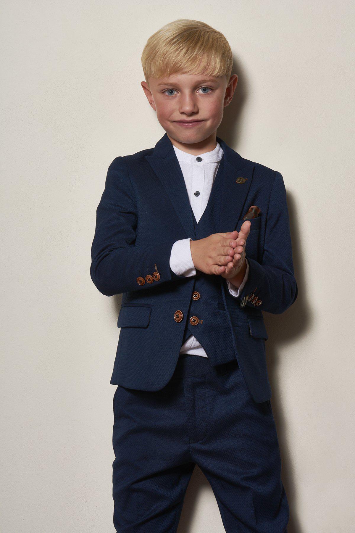 Royal Blue 3-Piece Suit for Men & Boys | Father Son Matching Formal Outfits | Wedding, Graduation & Special Occasions