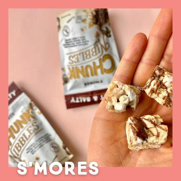 S'mores Snack Mix - Sweet & Salty Treats (4.25oz, 3 Packs) for Picnics & Parties