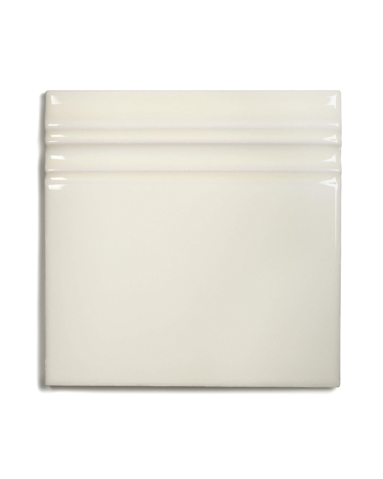 Kakel York Floor Skirting Board 14.8 x 14.8 cm Almond - Perfect for Home Renovation & Interior Decoration