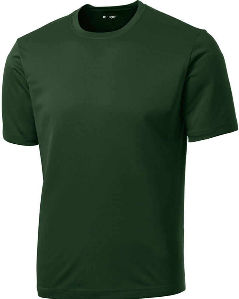 DRIEQUIP Men's Big & Tall Moisture Wicking Athletic T-Shirt - Breathable Quick Dry Workout Shirt for Gym, Running & Outdoor Activities