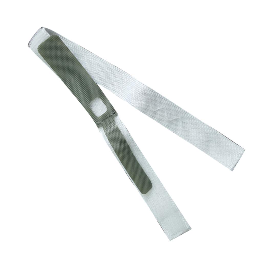 Healifty Catheter Leg Strap - Adjustable Urinary Catheter Holder for Men & Women, Catheter Tube Stabilizer with Soft Padding, Urine Bag Support (White) - Ideal for Post-Surgery, Home Care & Hospital Use