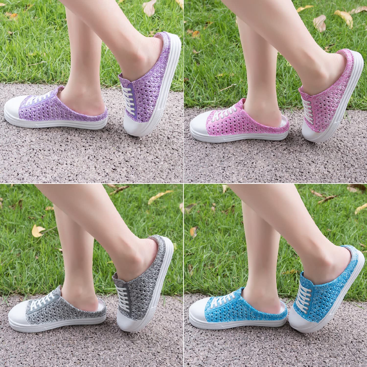 **MDPCX Women's Garden Clogs – Breathable Water Shoes for Beach, Pool, Bath & Travel – Non-Slip Comfortable Slippers for Walking, Home & Outdoor Use**