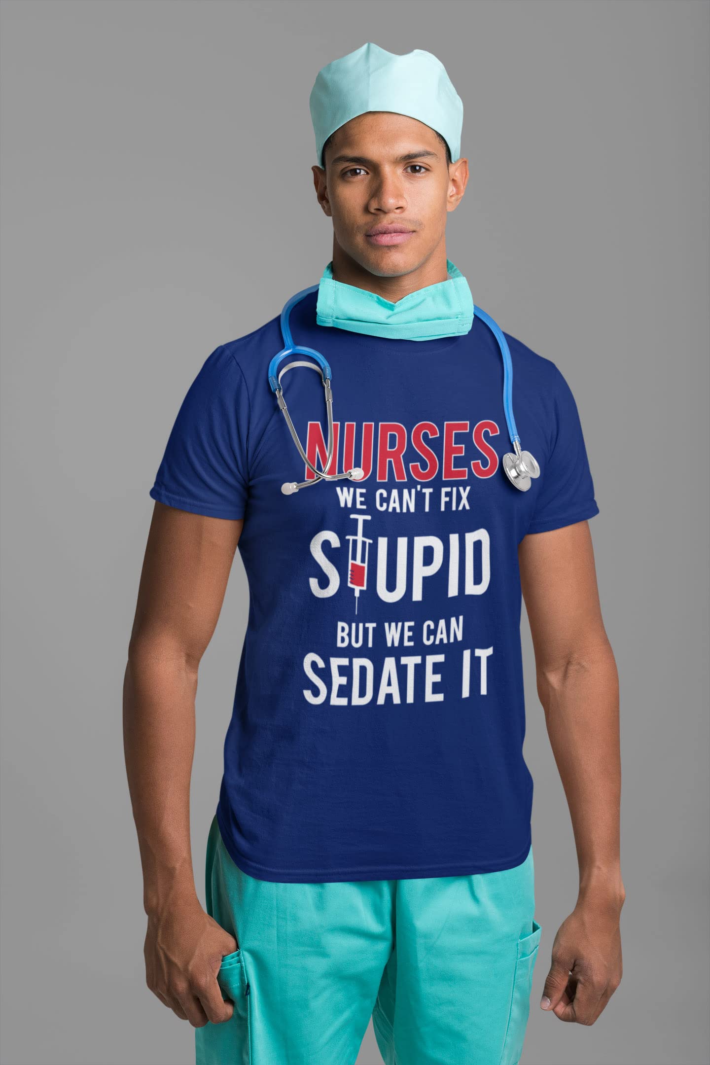 Funny Nurse T-Shirts for Women - Cute Gifts for Nurses, Nursing Students & ICU RNs - Perfect for Work, School & Medical Appreciation Gifts