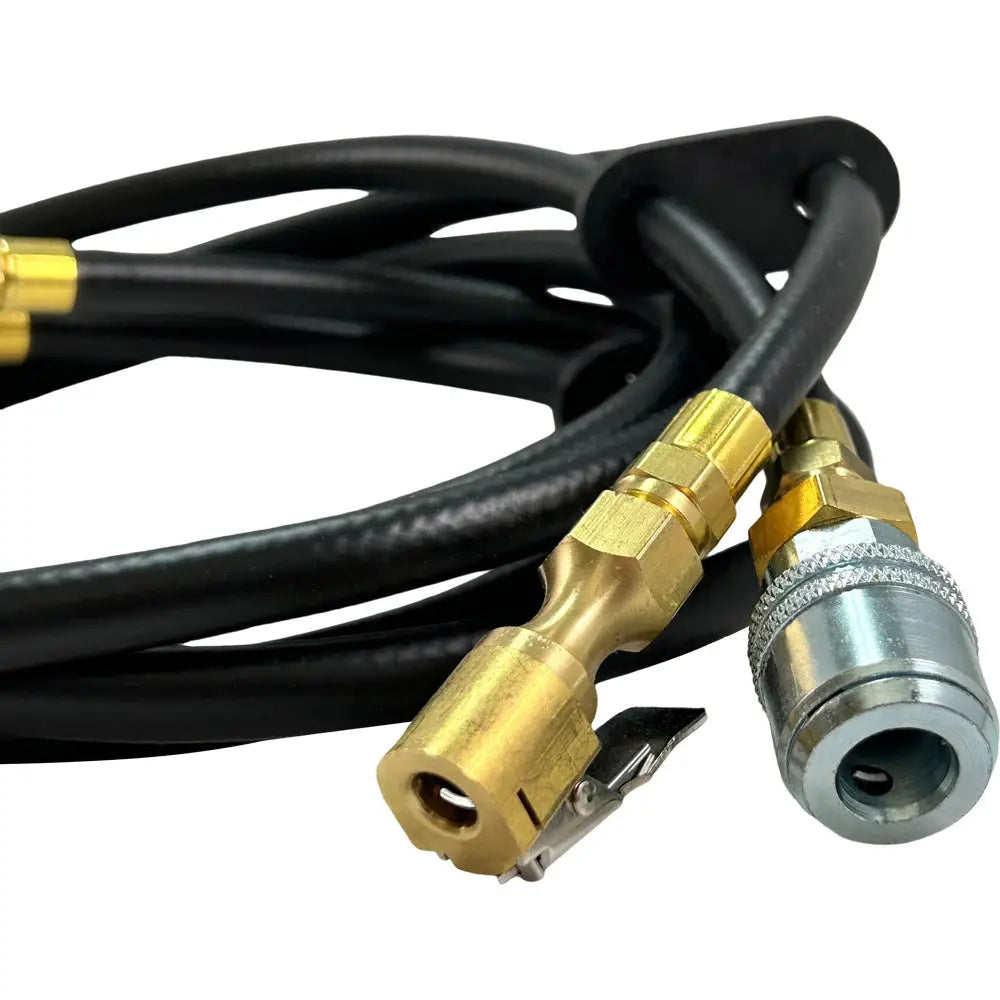 Haltec Dual Bore Heavy Duty Air Inflation System - 5 ft Hose for Tires, Inflatables & Sports Equipment | Perfect for Trucks, ATVs, and Outdoor Gear