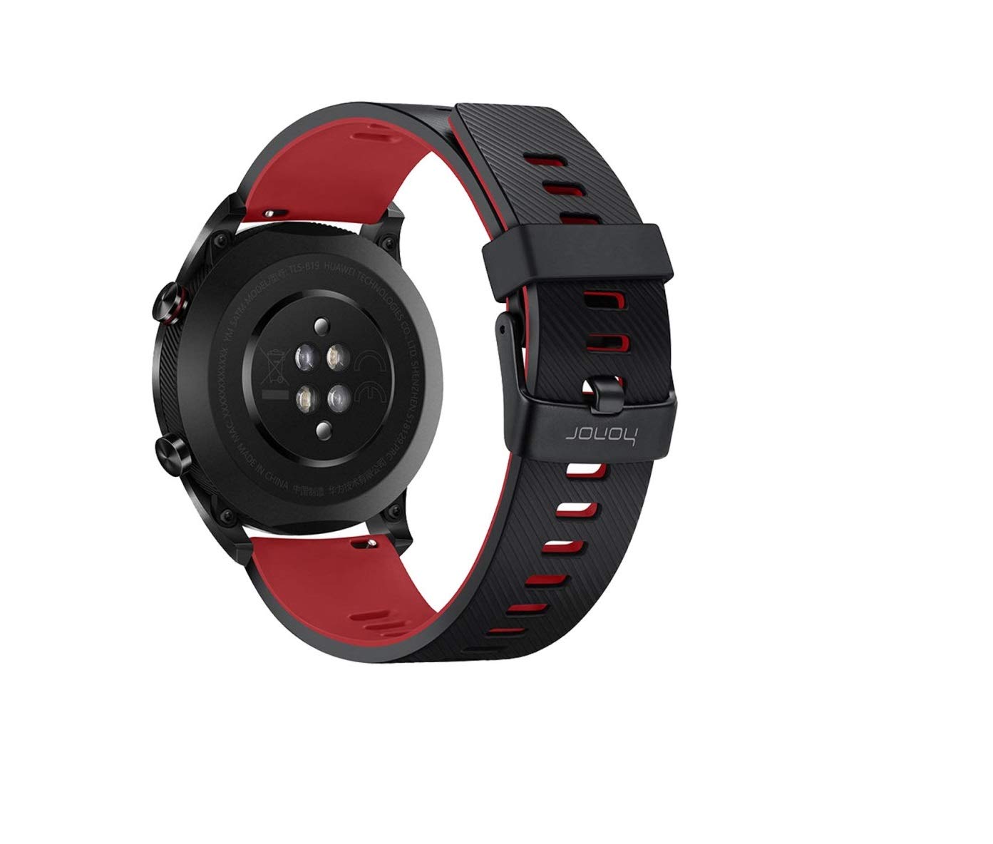 Honor Smart Watch - Fitness Tracker with Heart Rate Monitor, Sleep Tracking, Waterproof - Black/Red - Perfect for Running, Swimming, and Daily Activity Tracking