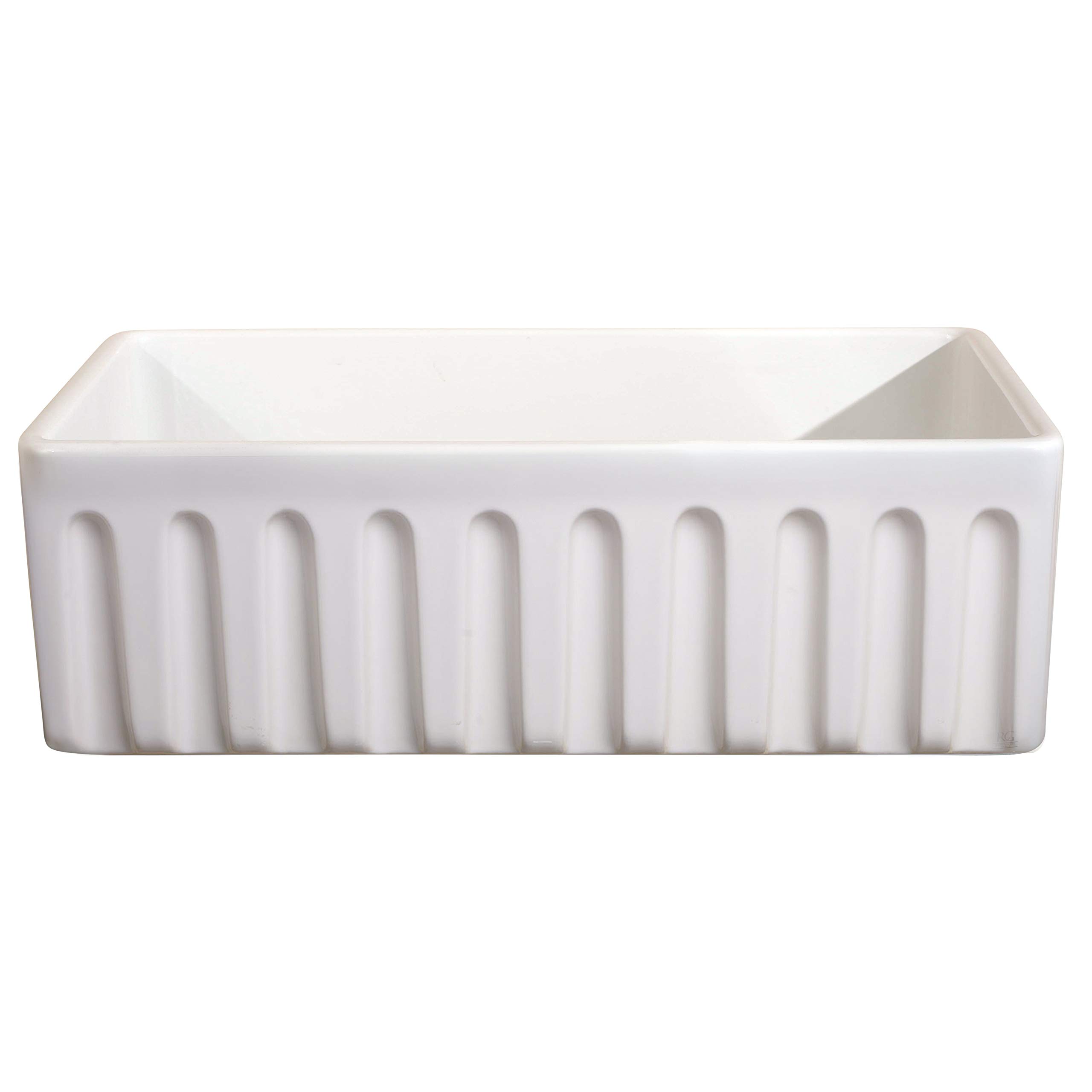 Premium Fireclay Farmhouse Kitchen Sink - 36