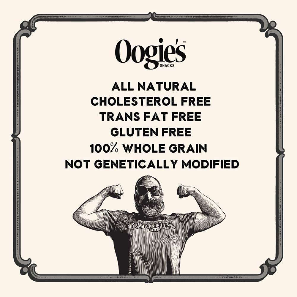 Oogie's Gourmet Popcorn - 4 Pack Wisconsin Cheddar 1848 Flavor | Gluten Free, Non-GMO Popcorn Snacks | 4.25oz Big Bags | Perfect for Movie Nights, Parties & Office Snacks