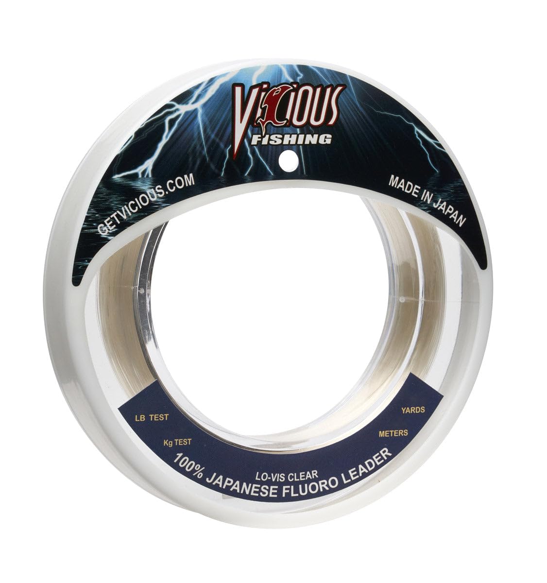 10# Fluorocarbon Fishing Leader Line - Strong & Invisible for Saltwater & Freshwater