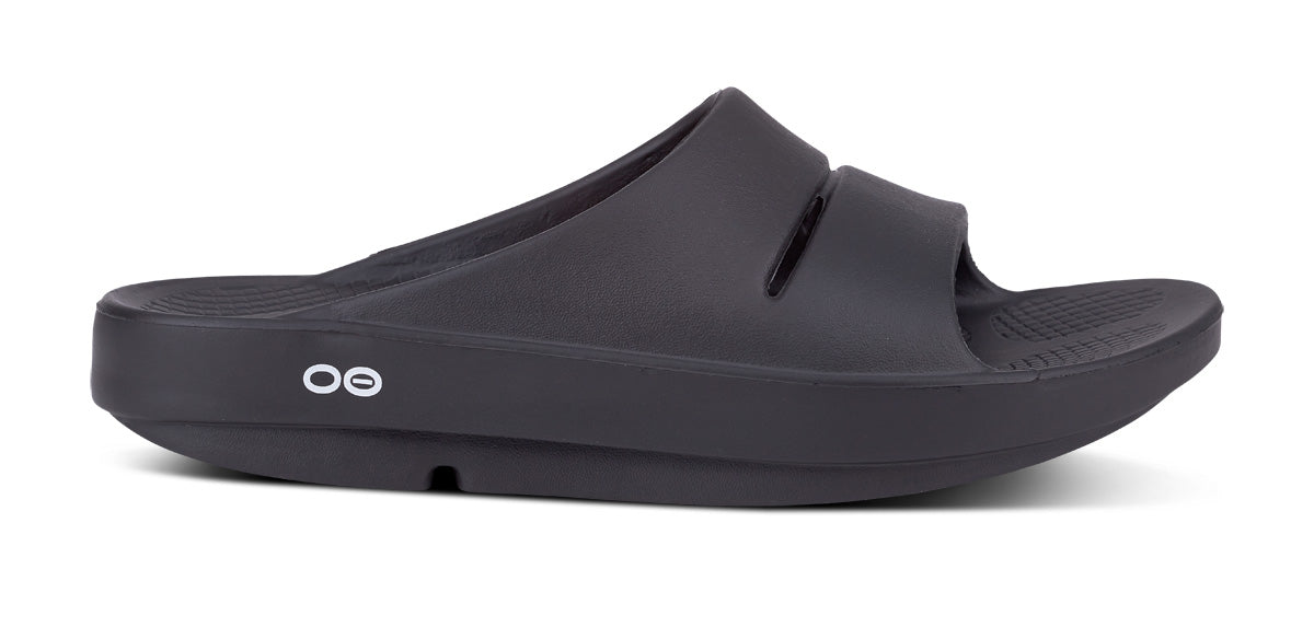Women's OOahh Comfort Slide Sandals - Black | Soft Cushioned Flip Flops for Beach, Pool, and Casual Wear