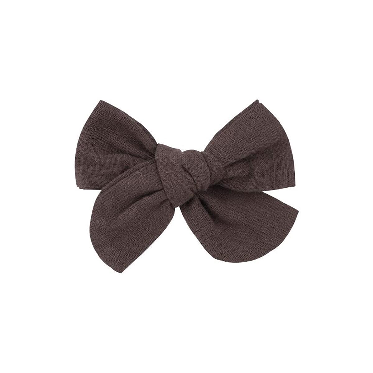 12 Pairs 3.4-3.7 Inch Baby Girl Hair Bows with Alligator Clips - Cute Hair Barrettes for Little Girls, Kids & Teens - Perfect for Parties, School, and Daily Outfits