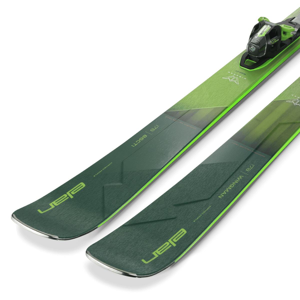 Elan Wingman 86 CTI FX Skis with EMX 12.0 DB192219 Bindings (2025 Model) - All-Mountain Performance for Powder, Groomers & Park Riding