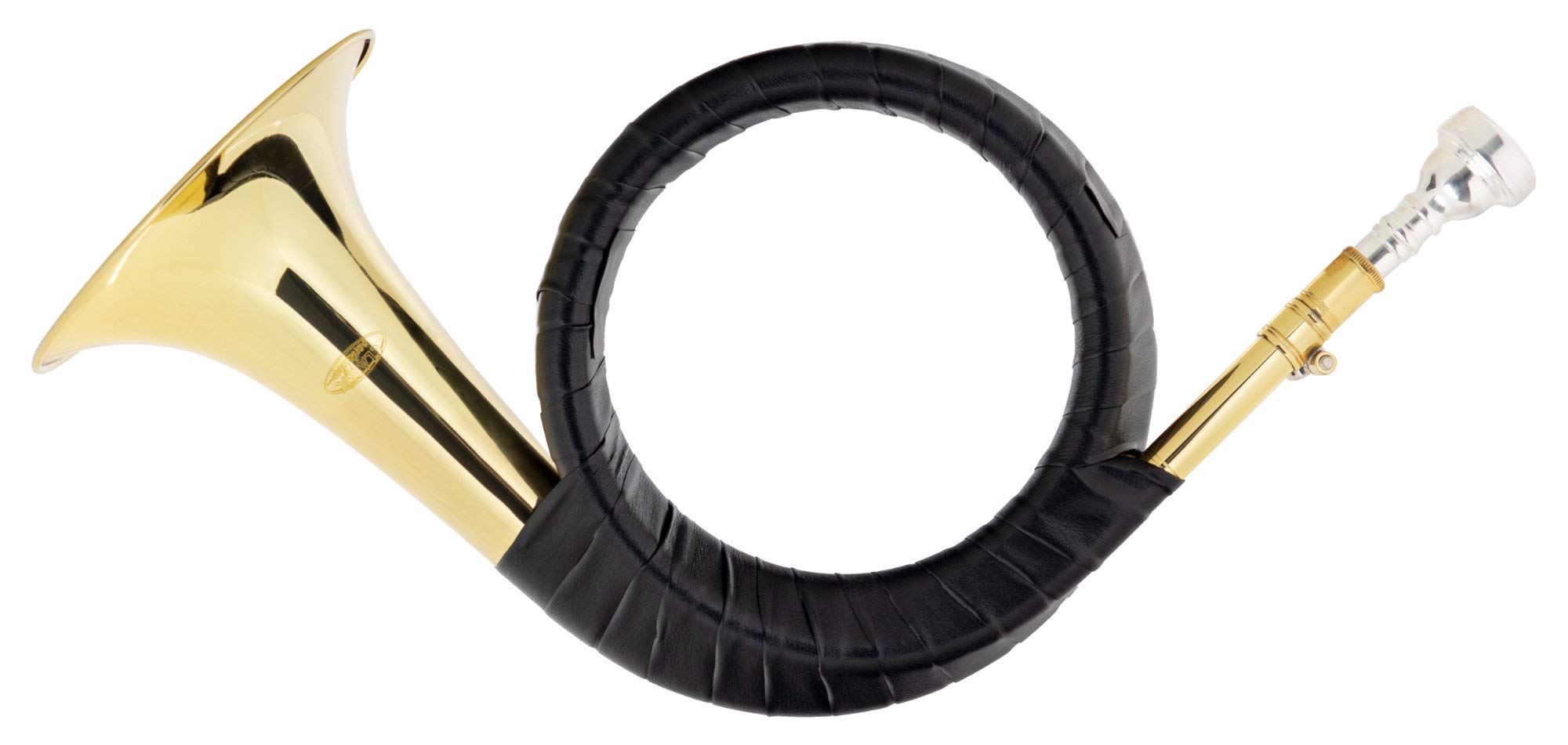 Premium Fürst Pless Horn in B - Brass with Mouthpiece & Protective Case | Professional Brass Instrument for Orchestras, Bands & Solo Performances