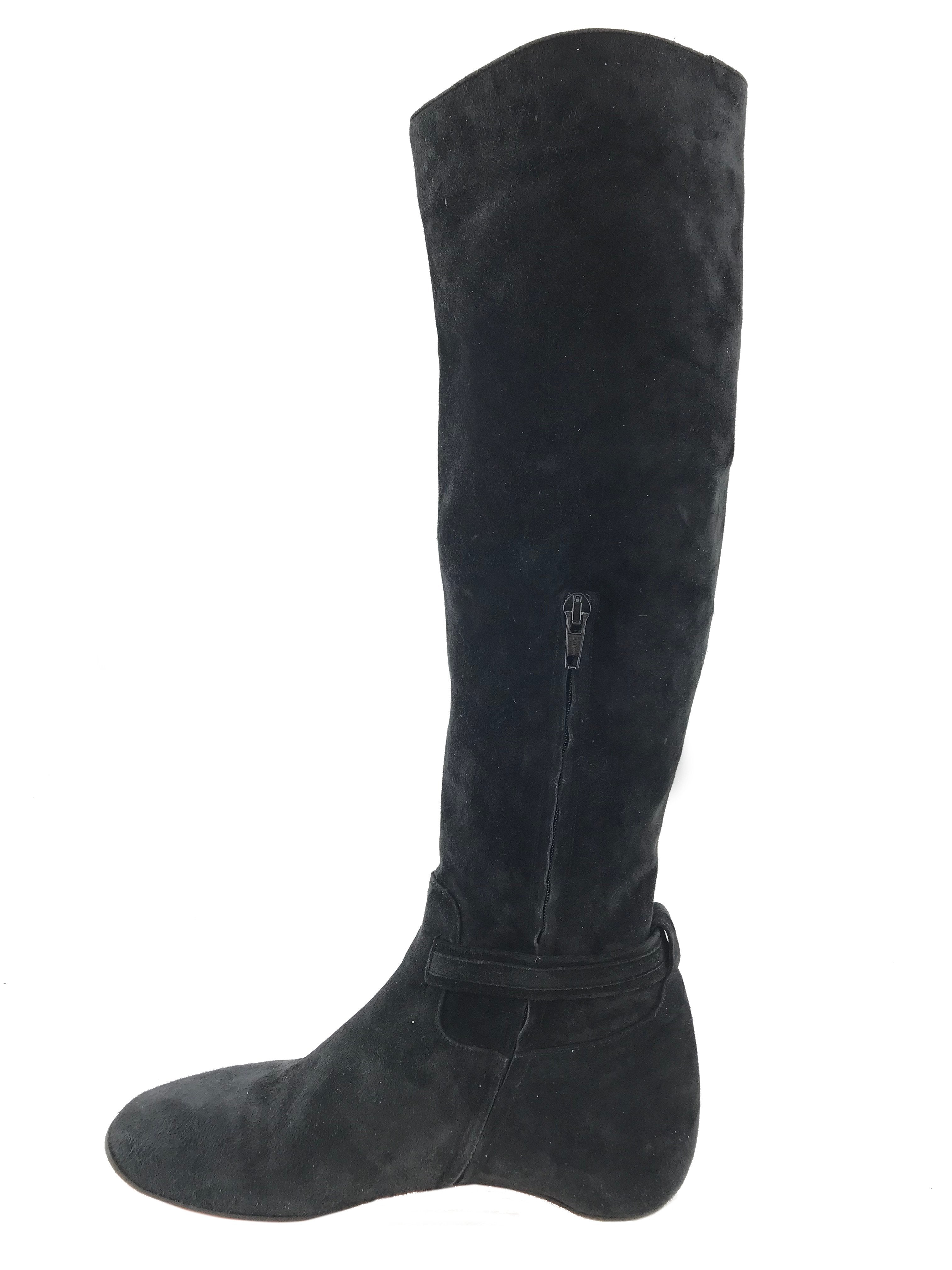 Christian Louboutin Women's Suede Mid-Calf Boots - Size 8 US | Luxury High Heel Ankle Boots for Women | Perfect for Evening Parties, Date Nights & Office Wear