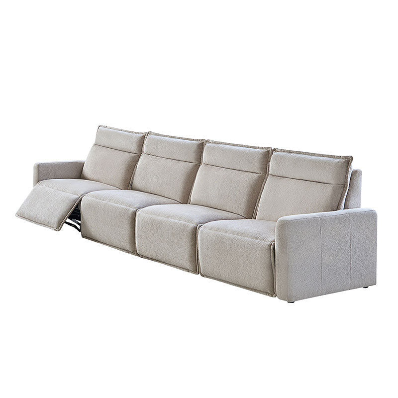 Essentia Power Reclining Corner Sofa - Easy Care Fabric Sectional Couch with USB Charging for Living Room, Home Theater & Family Room Comfort