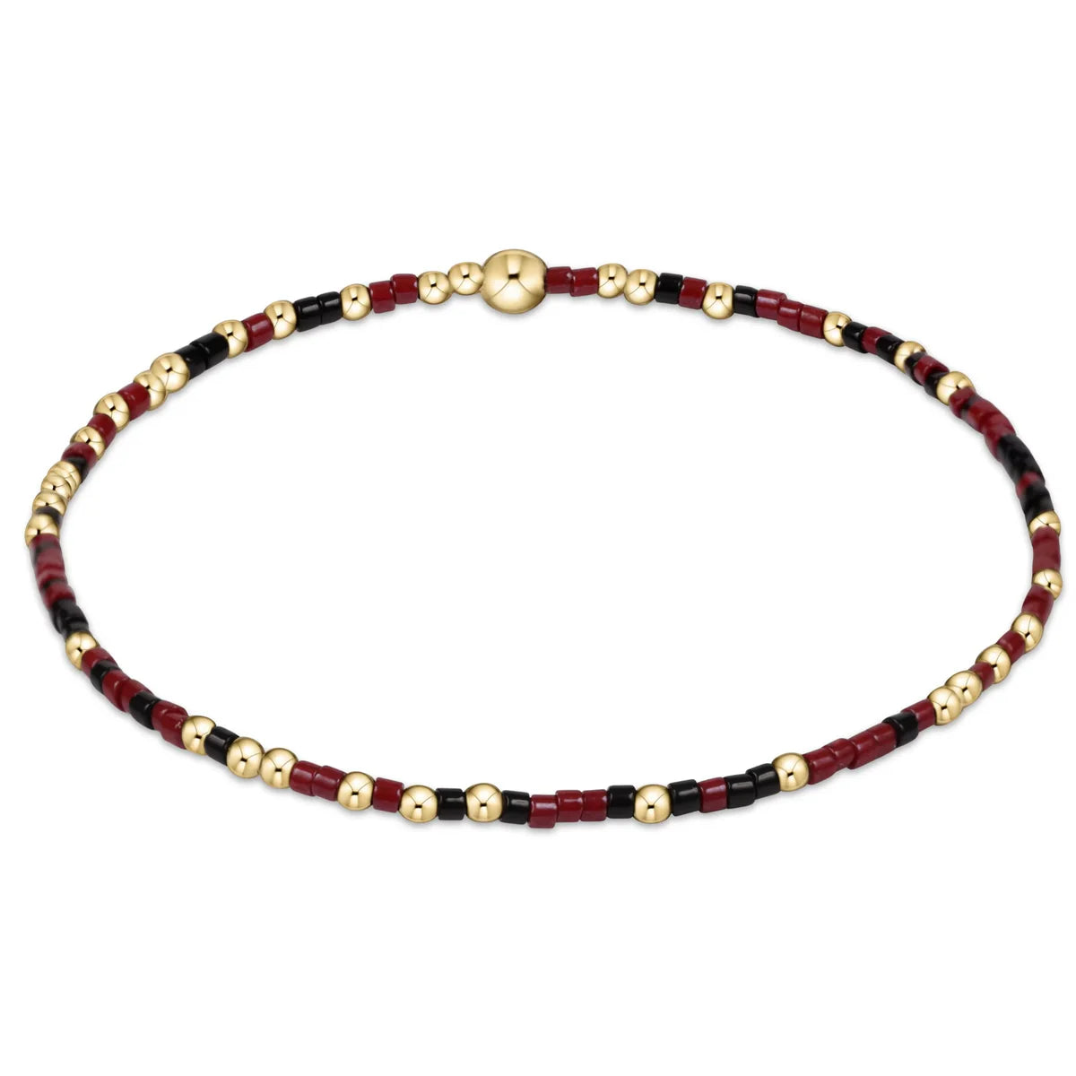 Enewton Gameday Hope Unwritten Bracelet in Wine Red - Inspirational Jewelry for Women, Sports Fans & Daily Wear