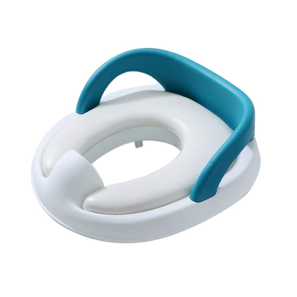 GPPZM Baby Potty Training Seat with Armrests - Safe & Comfortable Toilet Seat for Toddlers, Boys & Girls - Portable Travel Potty for Indoor & Outdoor Use - Ideal for Home, Travel, and Daycare (Color: A)