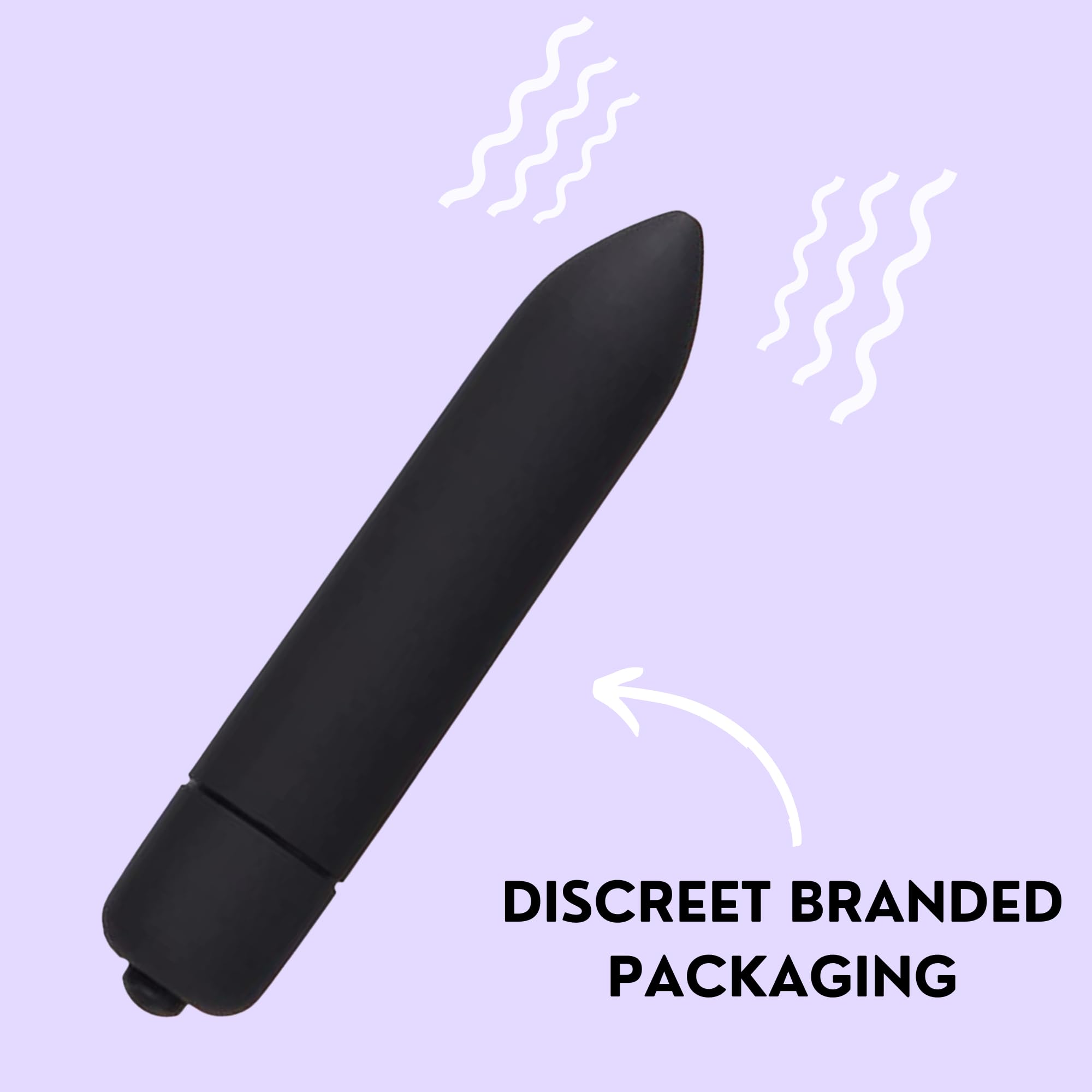 Powerful Bullet Vibrator for Women - Waterproof & Quiet for Personal Pleasure | Bedroom Use