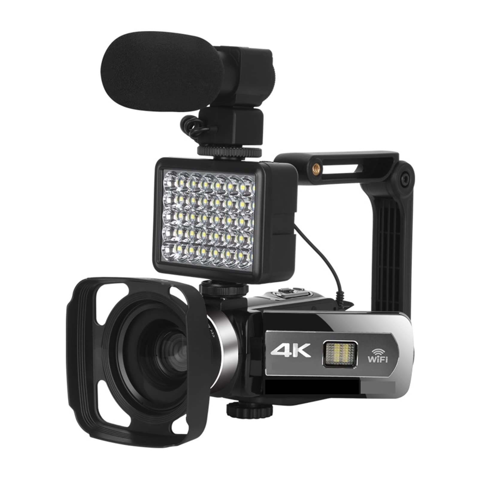 **AUBEST 4K Digital Video Camera Camcorder - 18X Zoom, Auto Focus, Time-lapse, 64GB Memory - Perfect for Outdoor Vlogging, YouTube Streaming & Webcam Use**