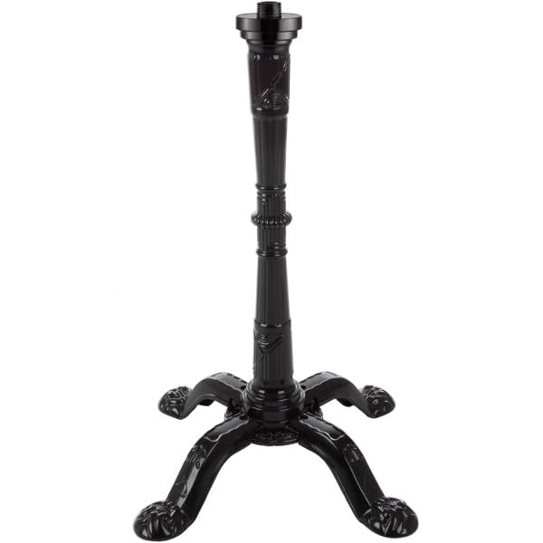 Aluminum Gumball Machine Stand for 15-Inch Gumball Vending Machines - Heavy Duty Commercial Candy Dispenser Base - Perfect for Retail Stores, Arcades & Party Supplies (Black) by Great Northern Popcorn