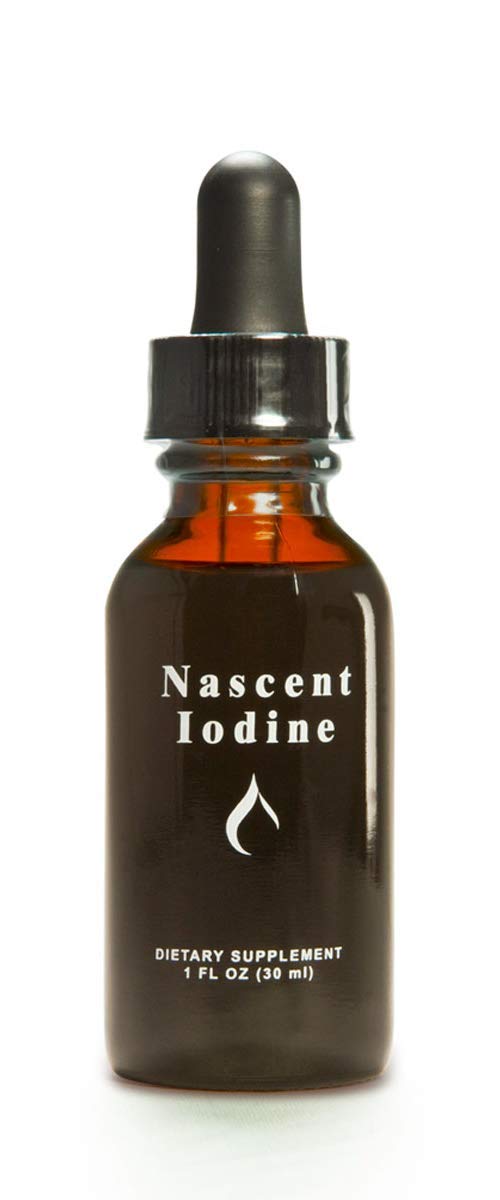Ancient Minerals Pure Nascent Iodine 2% Strength - 1oz Liquid Supplement for Thyroid Support, Detox & Energy Boost - Perfect for Daily Wellness & Holistic Health Routines