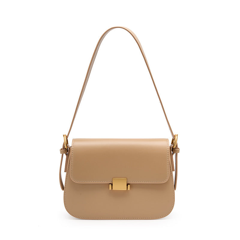 Premium Genuine Leather Tote Bag for Women - Stylish Underarm & Crossbody Shoulder Bag - Perfect for Work, Travel & Everyday Use