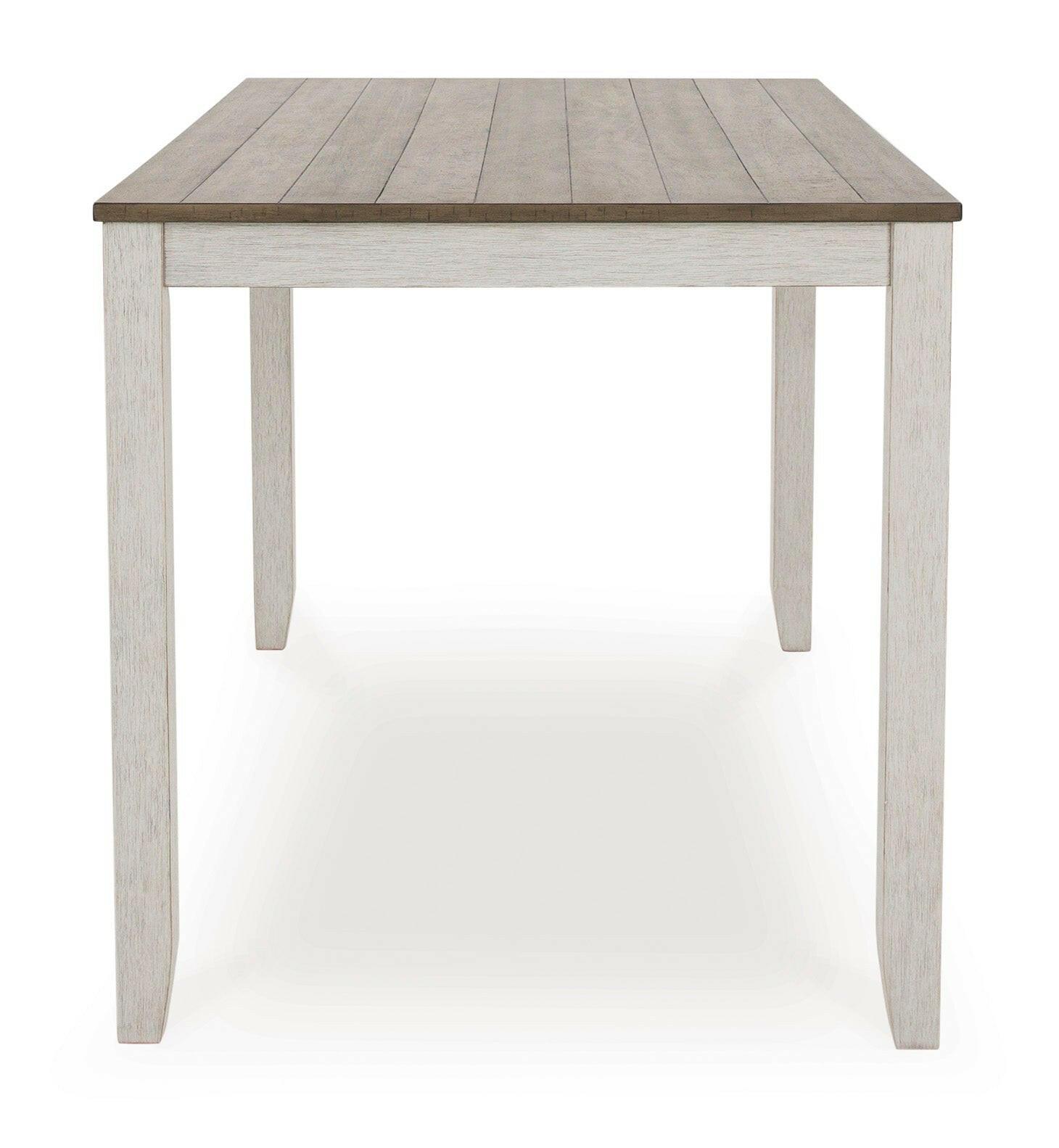 Skempton Counter Table & 6 Chairs Set D394 423 - Modern Kitchen Dining Set for Small Spaces, Breakfast Nooks & Compact Homes