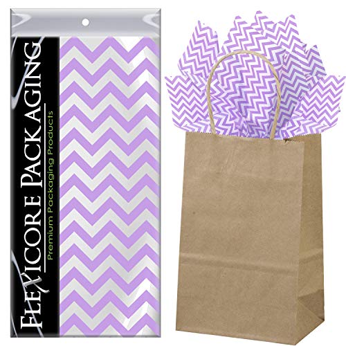 Lilac Purple Chevron