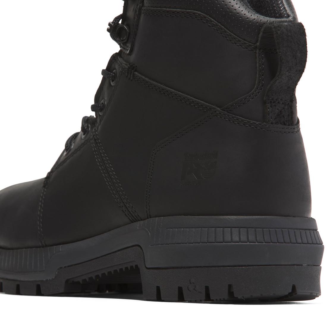 Montauk 6 Inch Steel Toe Work Boots for Men - Waterproof Safety Shoes with Slip Resistant Sole - Ideal for Construction, Warehouse & Outdoor Work
