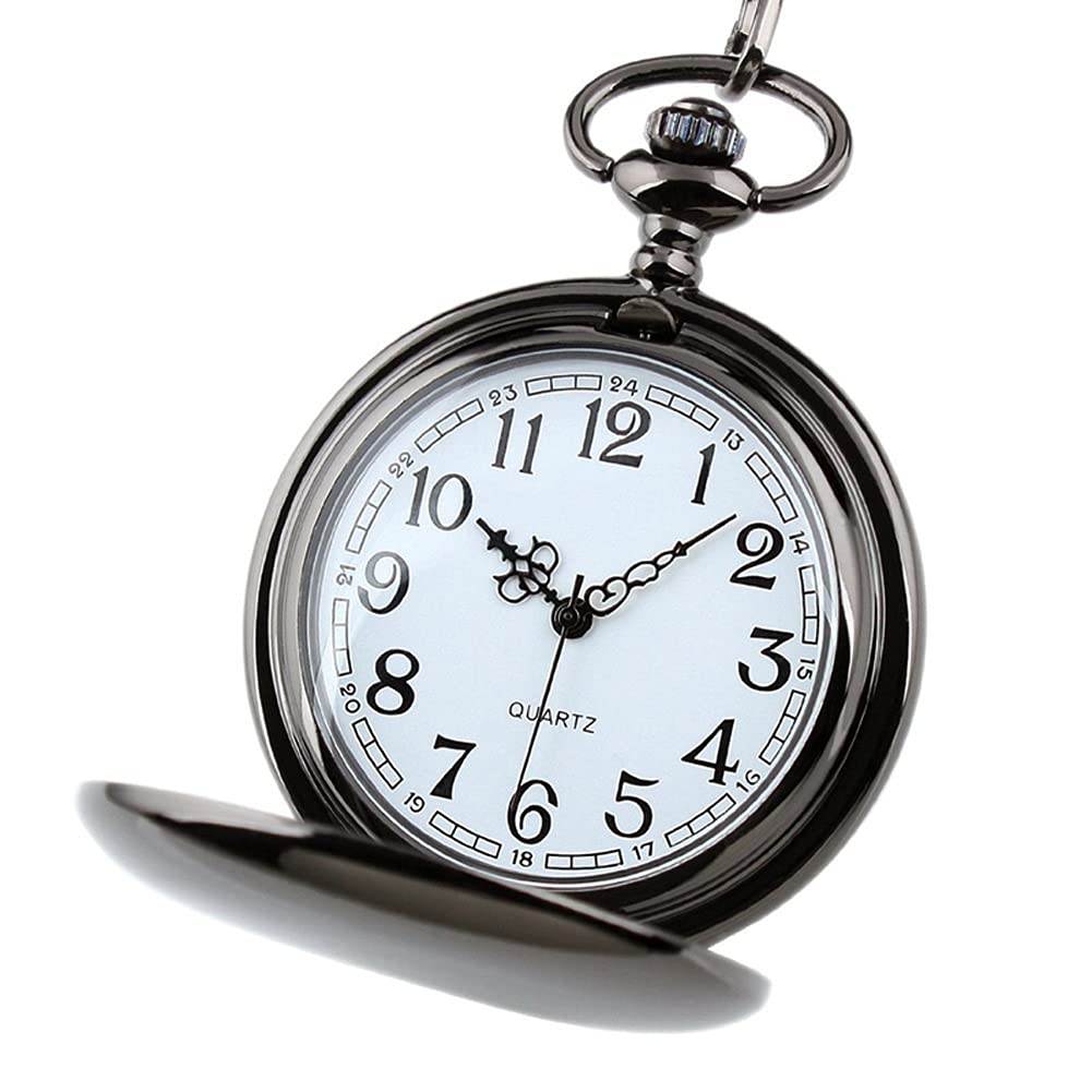 Personalized Engraved Pocket Watch for Father-in-Law - Unique Birthday, Anniversary & Father's Day Gift Idea - Perfect Retirement, Christmas & Special Occasion Present