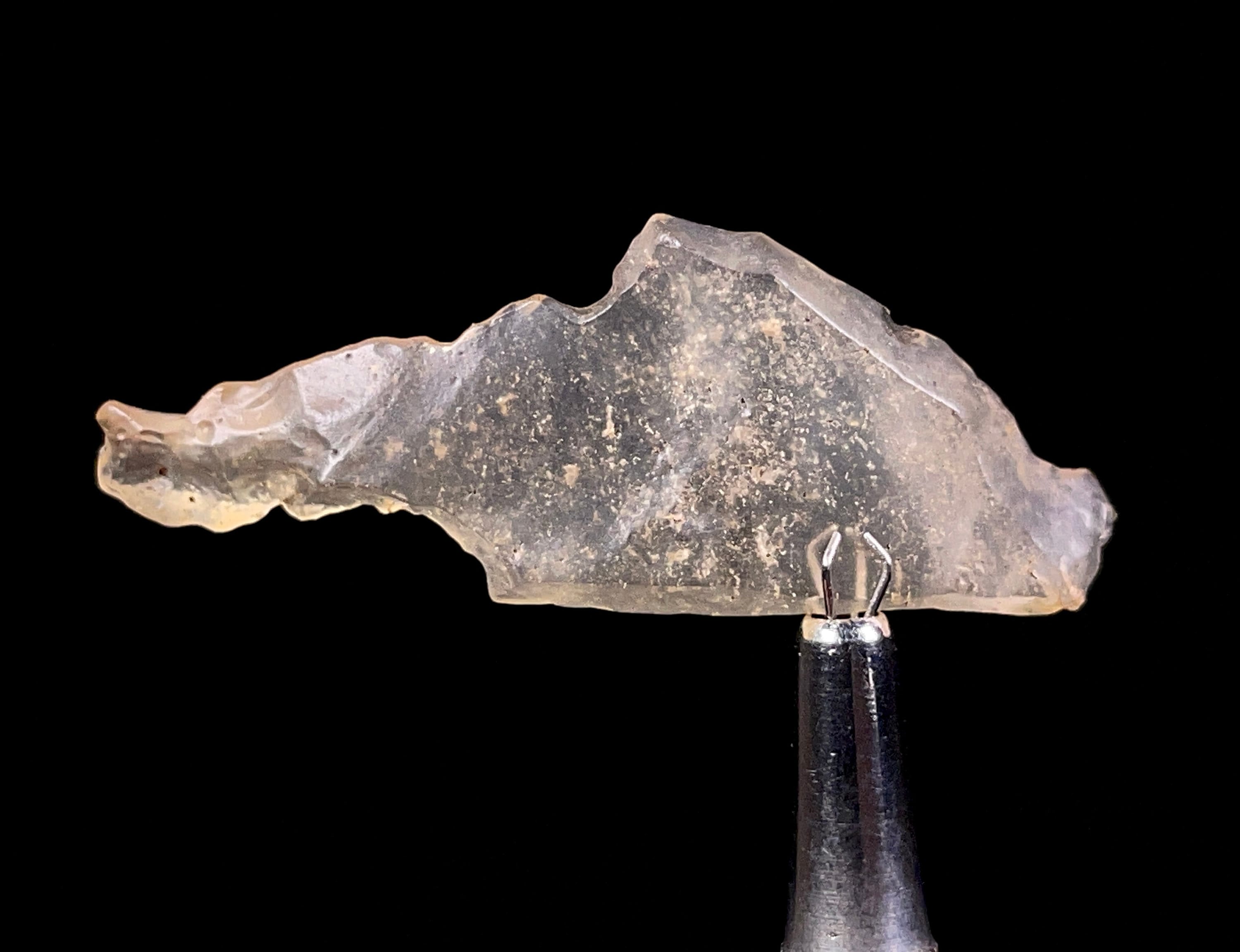 Libyan Desert Glass Raw Crystal - Rare Natural Stone for Chimes, Raw Rocks & Minerals Collection, Unique Spiritual Gift & Home Decor | Perfect for Meditation, Healing & Crystal Display