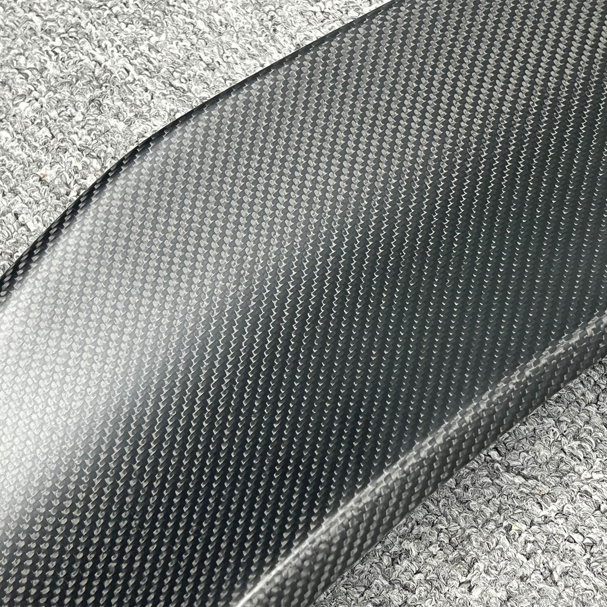 Premium Real Carbon Fiber V-Style Rear Spoiler for Tesla Model 3 (2017-2023) - Enhance Aerodynamics & Sporty Look - Perfect for Car Enthusiasts & Street Racing
