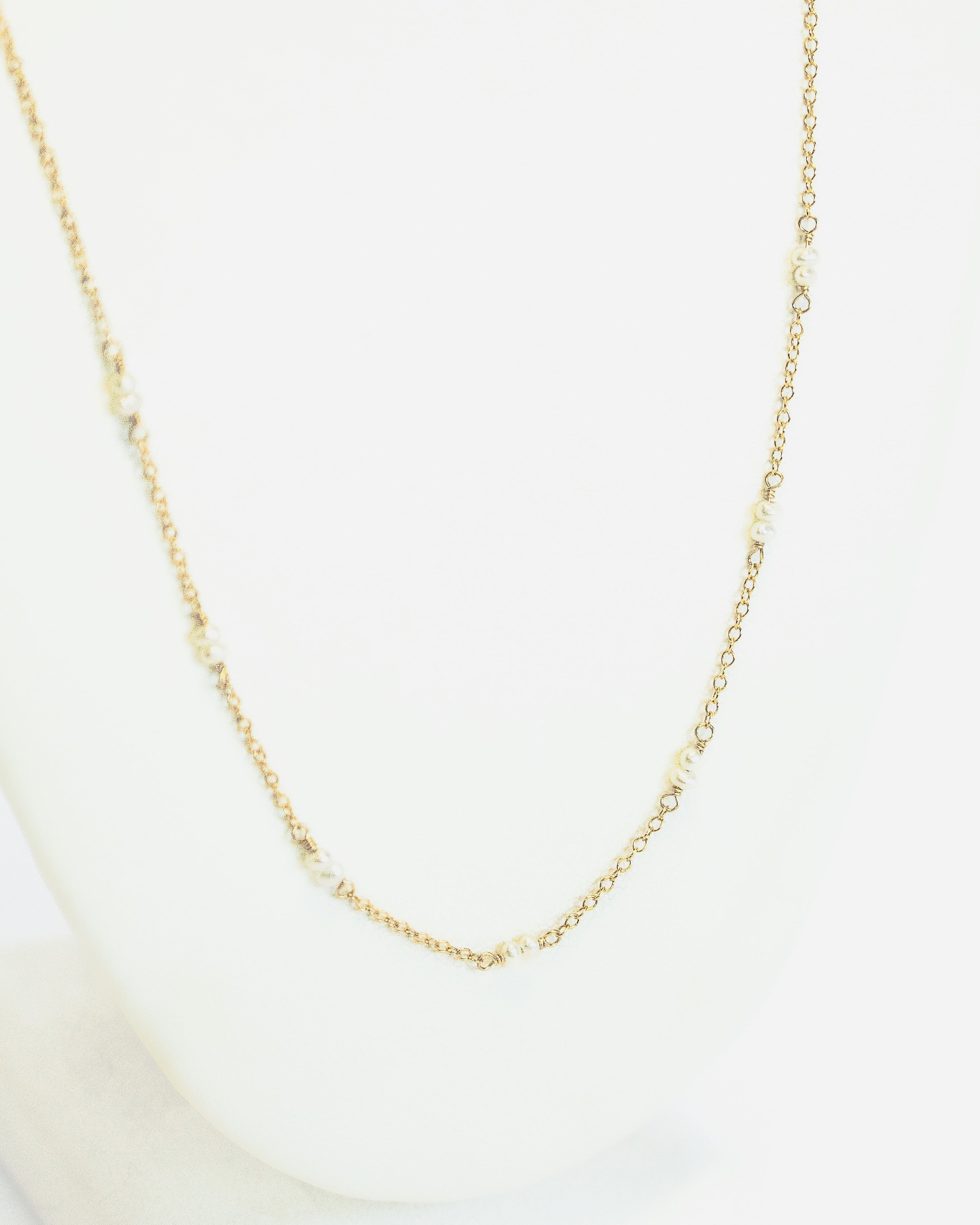 Elegant Freshwater Pearl Necklace by Julia Balestracci - Perfect for Weddings, Anniversaries & Special Occasions