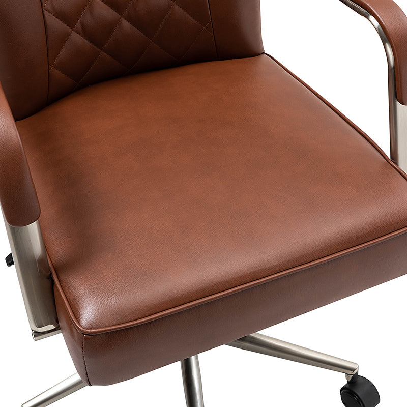 Egmont Waterproof 360 Degree Swivel Office Task Chair - Ergonomic Desk Chair for Home & Office Workspace, Gaming, and Study