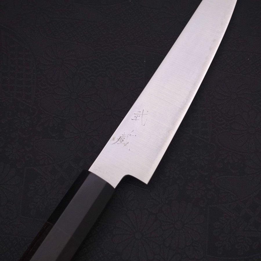 Premium ZDP-189 Stainless Steel Petty Knife 150mm - Razor Sharp Japanese Blade with Polished Buffalo Ebony Handle - Perfect for Slicing, Garnishing & Precision Kitchen Tasks
