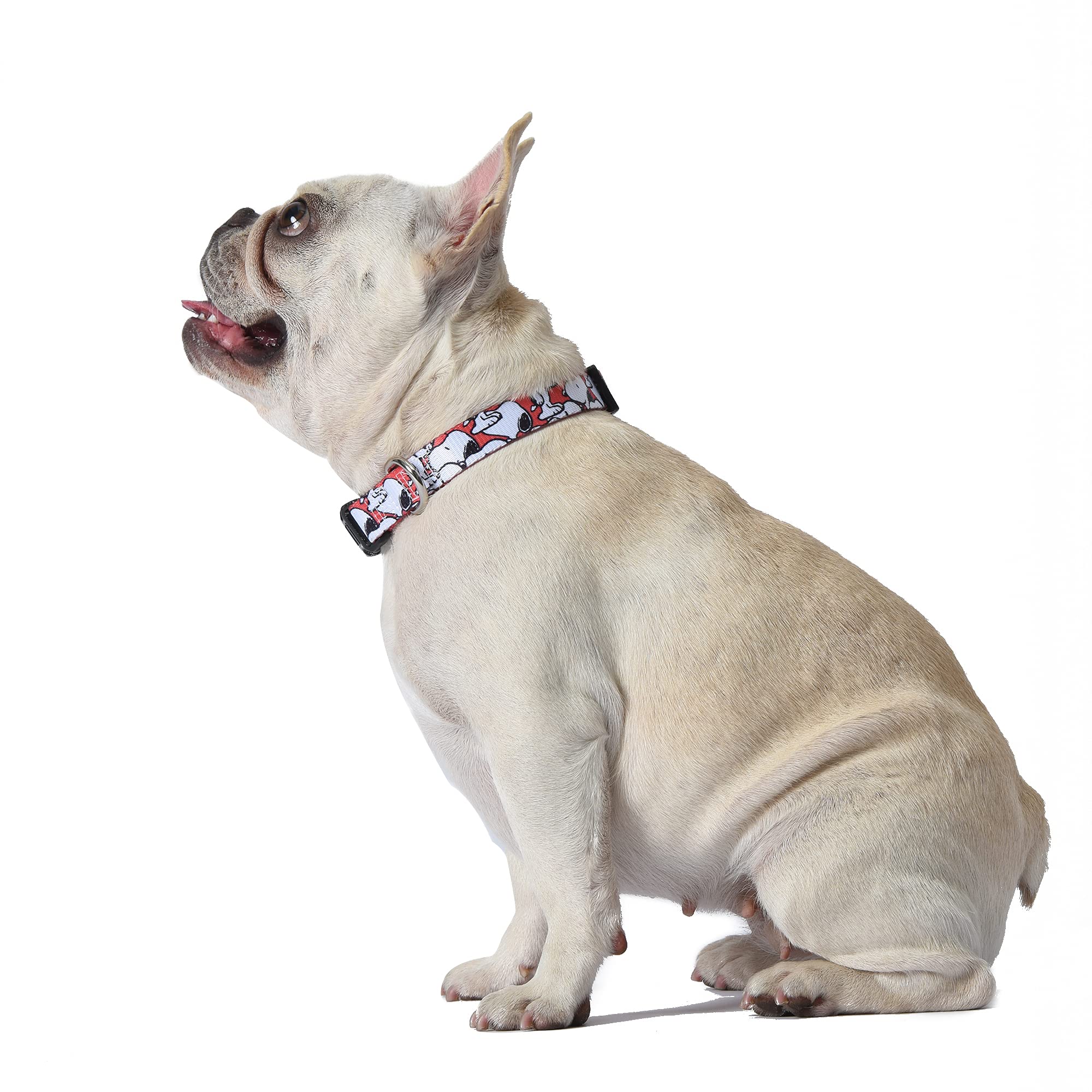 Peanuts Snoopy Dog Collar - Small Red & White Pet Accessory for Gifts