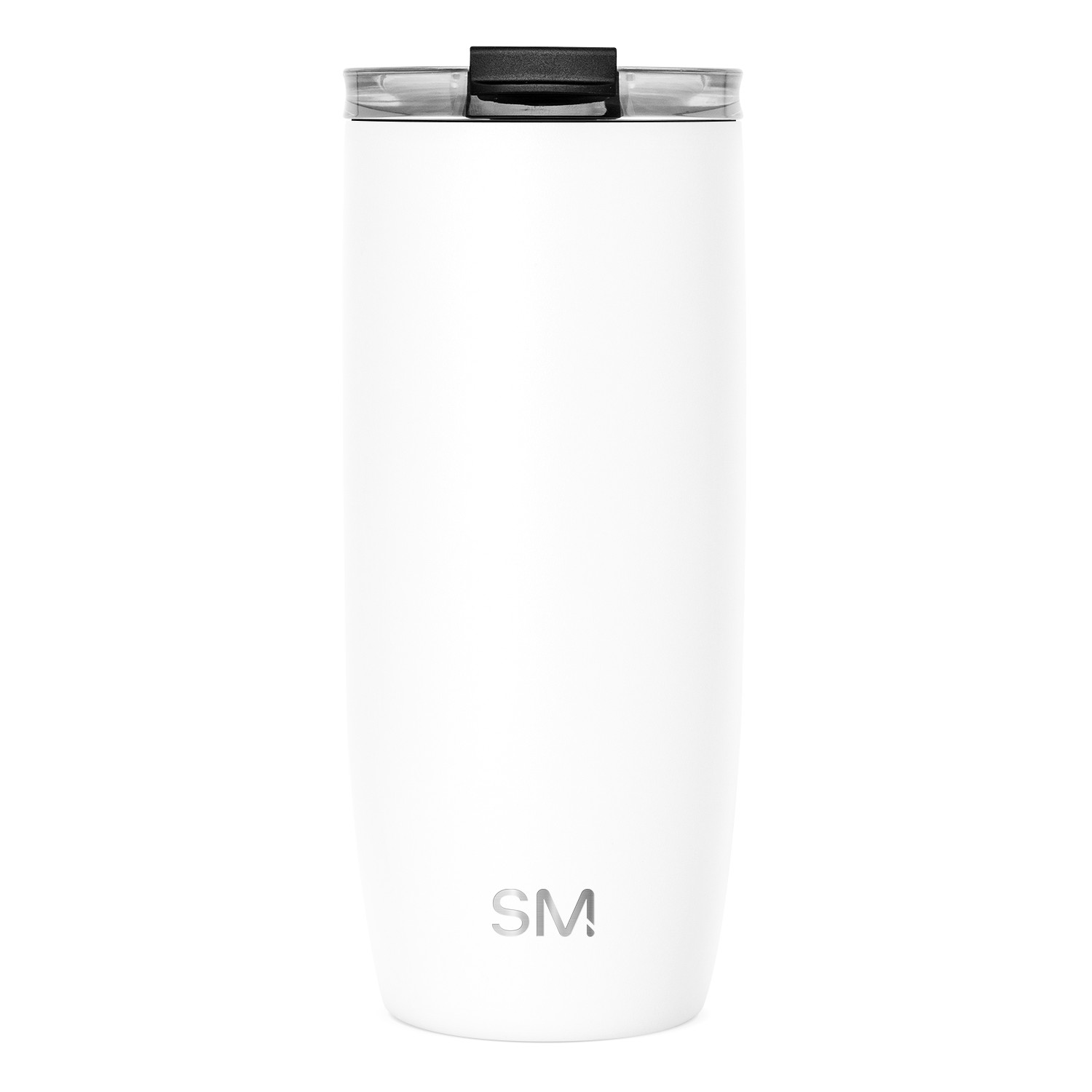 Voyager 20oz Insulated Tumbler with Clear Flip Lid & Straw - Leakproof Stainless Steel Travel Mug for Hot/Cold Drinks - Perfect for Office, Gym, Hiking & Outdoor Activities