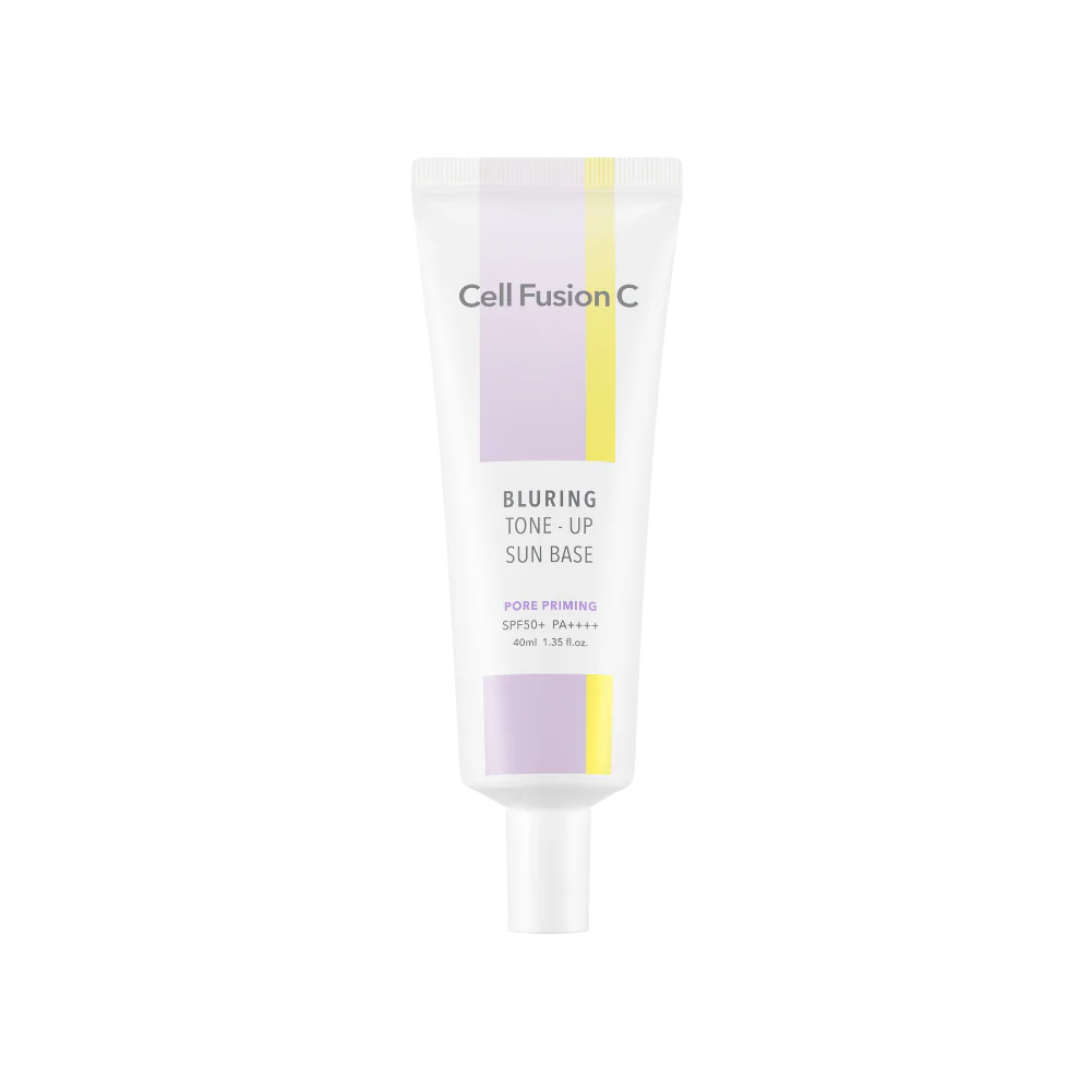 Cell Fusion C Tone Up Sun Base SPF50+ PA++++ - 40ml, 4 Shades, Korean Sunscreen for Brightening & UV Protection - Perfect for Daily Use, Makeup Base, and Outdoor Activities