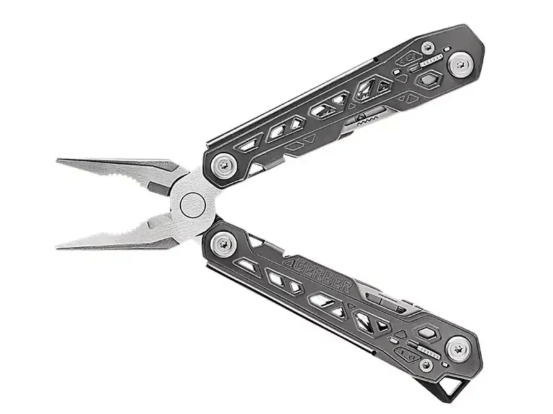 Gerber Truss Multi-Tool - Compact Stainless Steel Folding Knife with 14 Tools for Camping, Hiking & Everyday Carry (EDC) | Perfect for Outdoor Adventures, Survival & DIY Projects