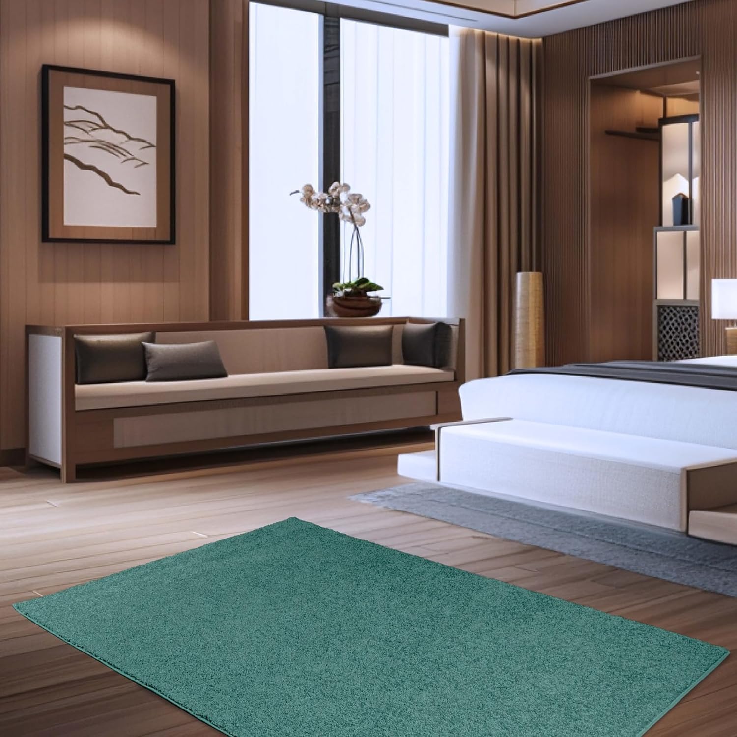 Galaxy Way Kids Favorite Teal Area Rugs - 22