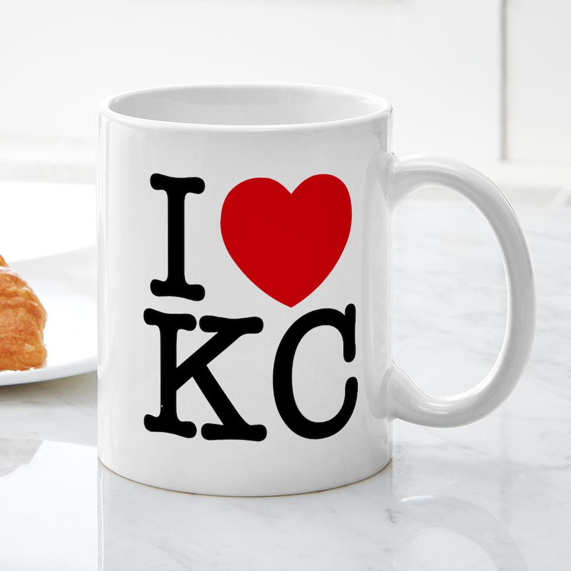 Kansas City Ceramic Coffee Mug 11 oz (325 ml) - Durable & Stylish for Home, Office, or Gift - CafePress