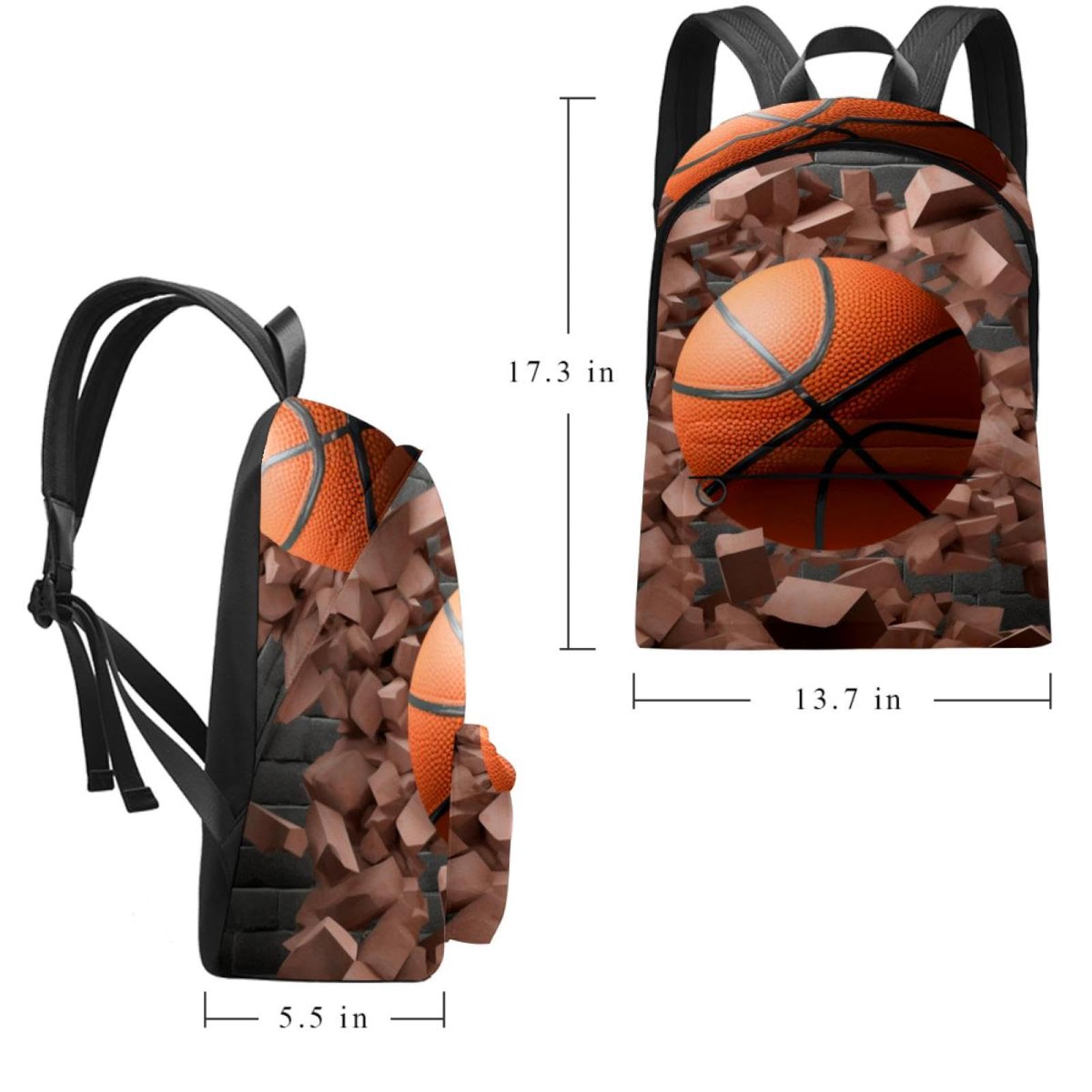 Men's & Women's Travel Backpack - Lightweight Durable Hiking Backpack with USB Charging Port | Perfect for Outdoor Adventures, Gym, Work & School