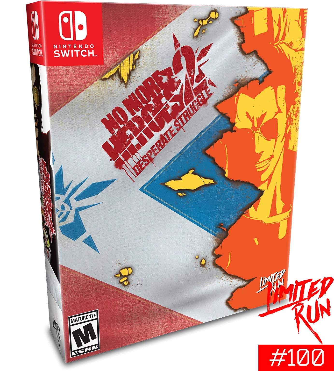 No More Heroes 2: Desperate Struggle Collector's Edition - Limited Run #100 for Nintendo Switch - Exclusive Action Game for Hardcore Fans & Gaming Collectors