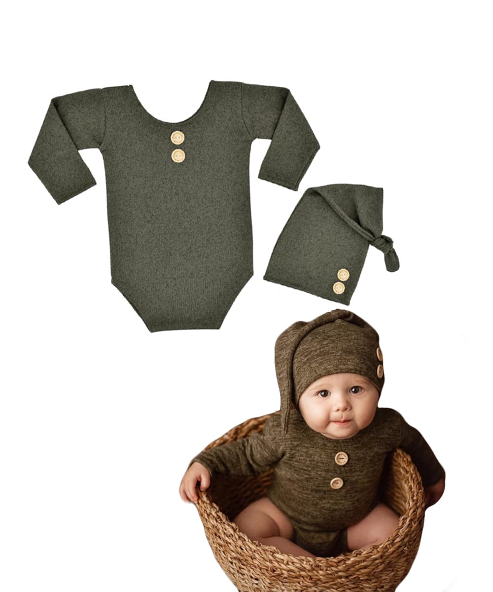 Adorable Newborn Baby Boys & Girls Crochet Photography Outfits - Soft & Stylish Props for Newborn Photo Shoots, Baby Showers & First Birthday Parties