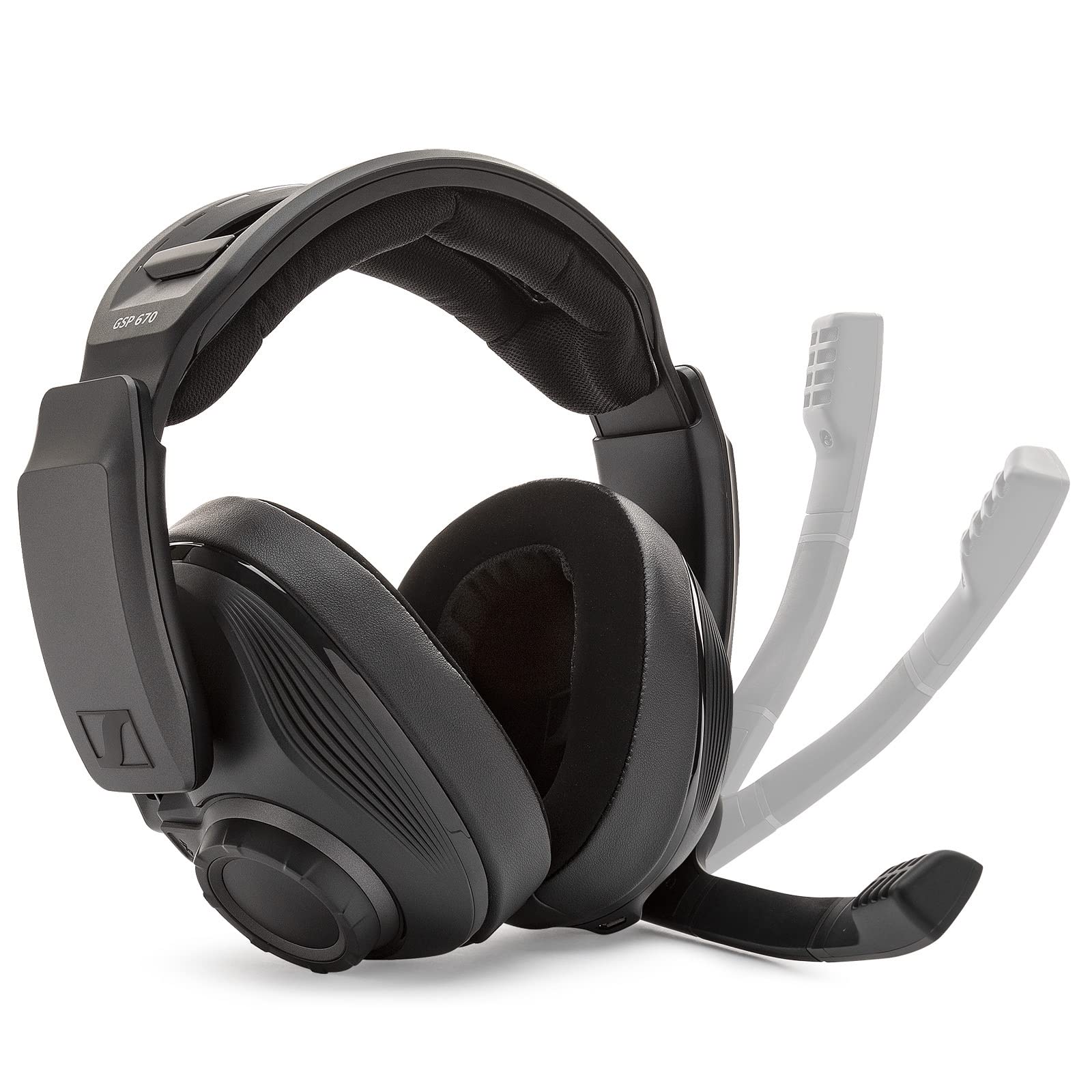 Sennheiser GSP670 Wireless Bluetooth Gaming Headset with Noise Cancellation - Premium Audio for PC, PS4, PS5 (Renewed) - Perfect for Competitive Gaming & Streaming