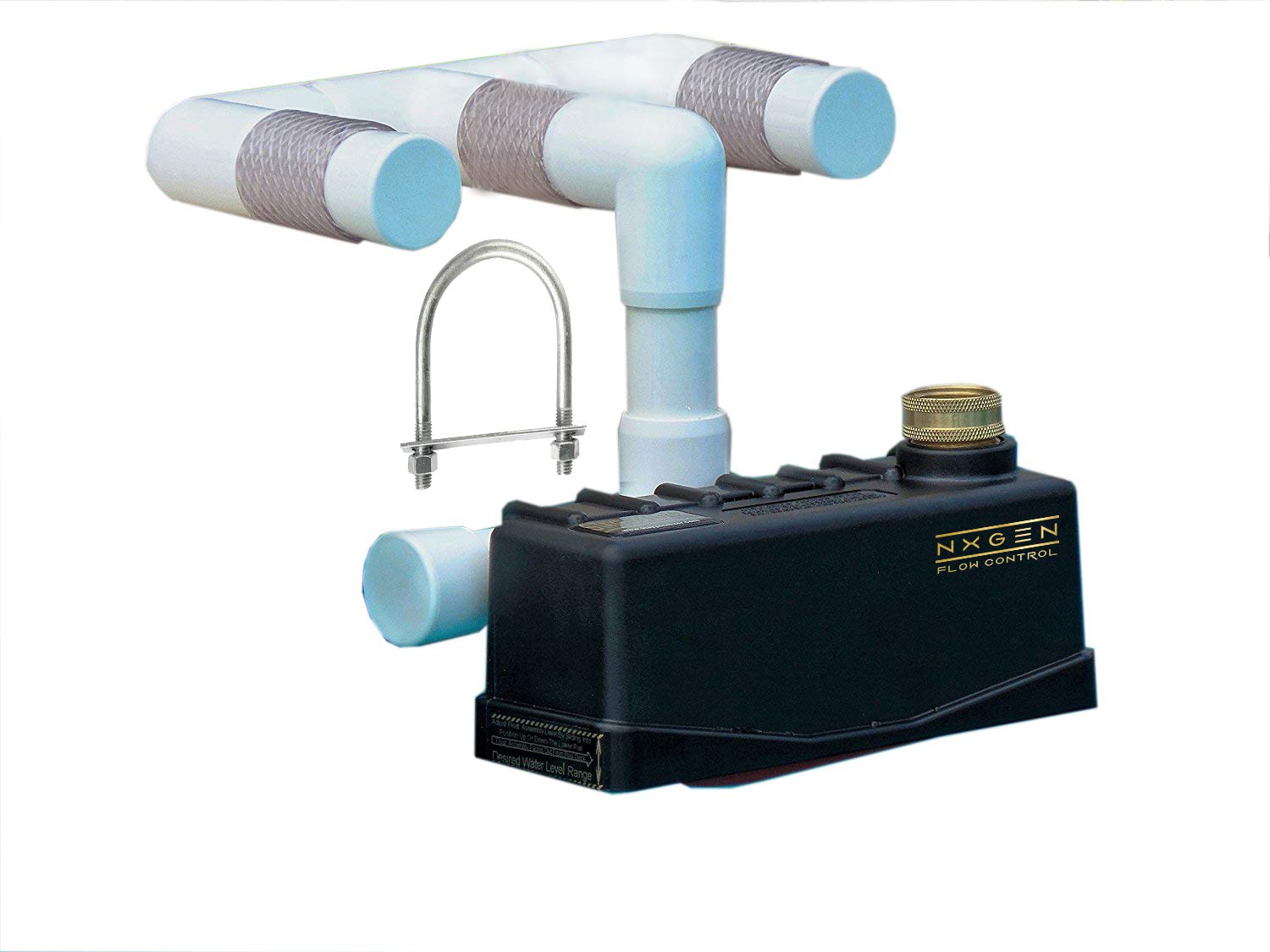 AG Staypoollizer 2.0 Premium Automatic Pool Water Leveler for Above Ground Pools - SS Nxgen Flow Control (White) | Maintains Perfect Water Level for Swimming, Relaxation & Pool Maintenance