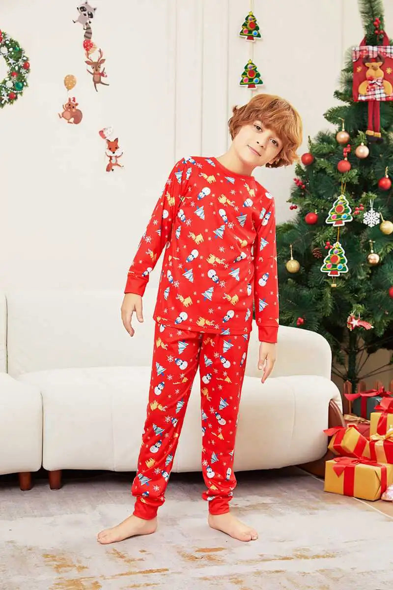Family Matching Christmas Pajamas Sets - Cozy Holiday Pjs for Family Photos, Christmas Morning & Festive Gatherings