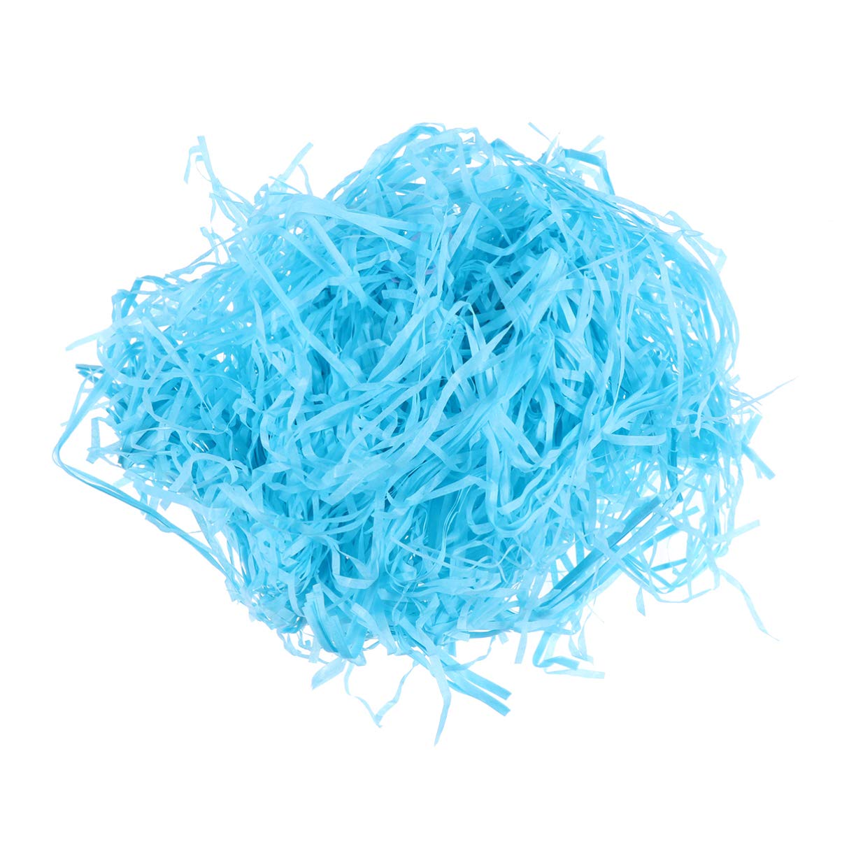 TOYANDONA 5 Packs Blue Shredded Paper Filler - Decorative Gift Box & Basket Filling Filament for Wrapping, Party Decorations, Wedding Favors, and DIY Crafts
