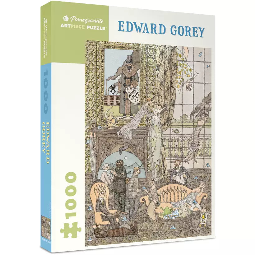 Edward Gorey Frawgge Mfrg. Co. Pz1000 - Vintage Collectible Book for Gothic Literature Fans | Perfect for Home Decor & Gift Giving