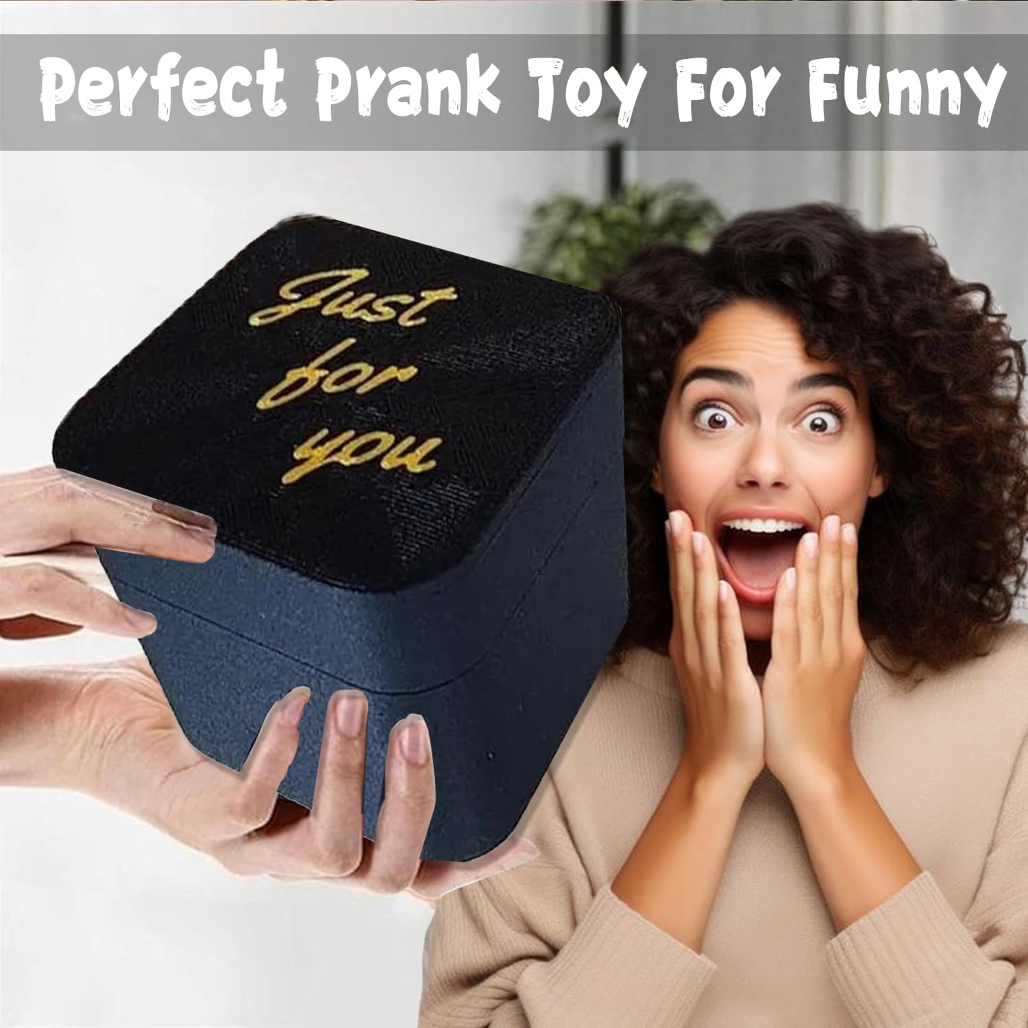 Funny Fake Finger in a Box - Hilarious Prank Gift for Adults, Novelty Gag Gift with Surprise Pop-Up Finger - Perfect for Halloween Pranks, Office Jokes & Birthday Party Gifts