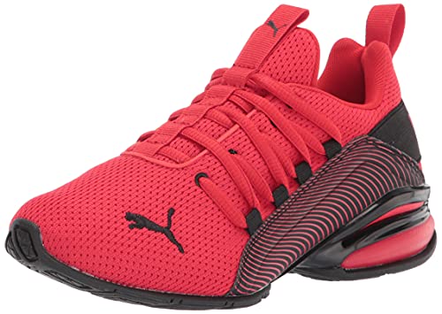 PUMA Unisex-Child Axelion Running Shoes - Lightweight Athletic Sneakers for Kids' Jogging, School & Play | Breathable Comfort for Active Children